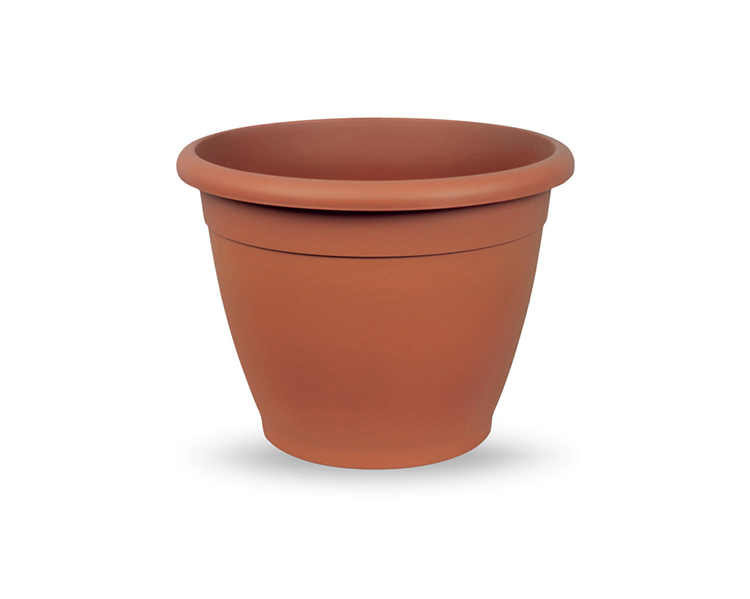 Vaso naxos terracotta 30 cm rotondo