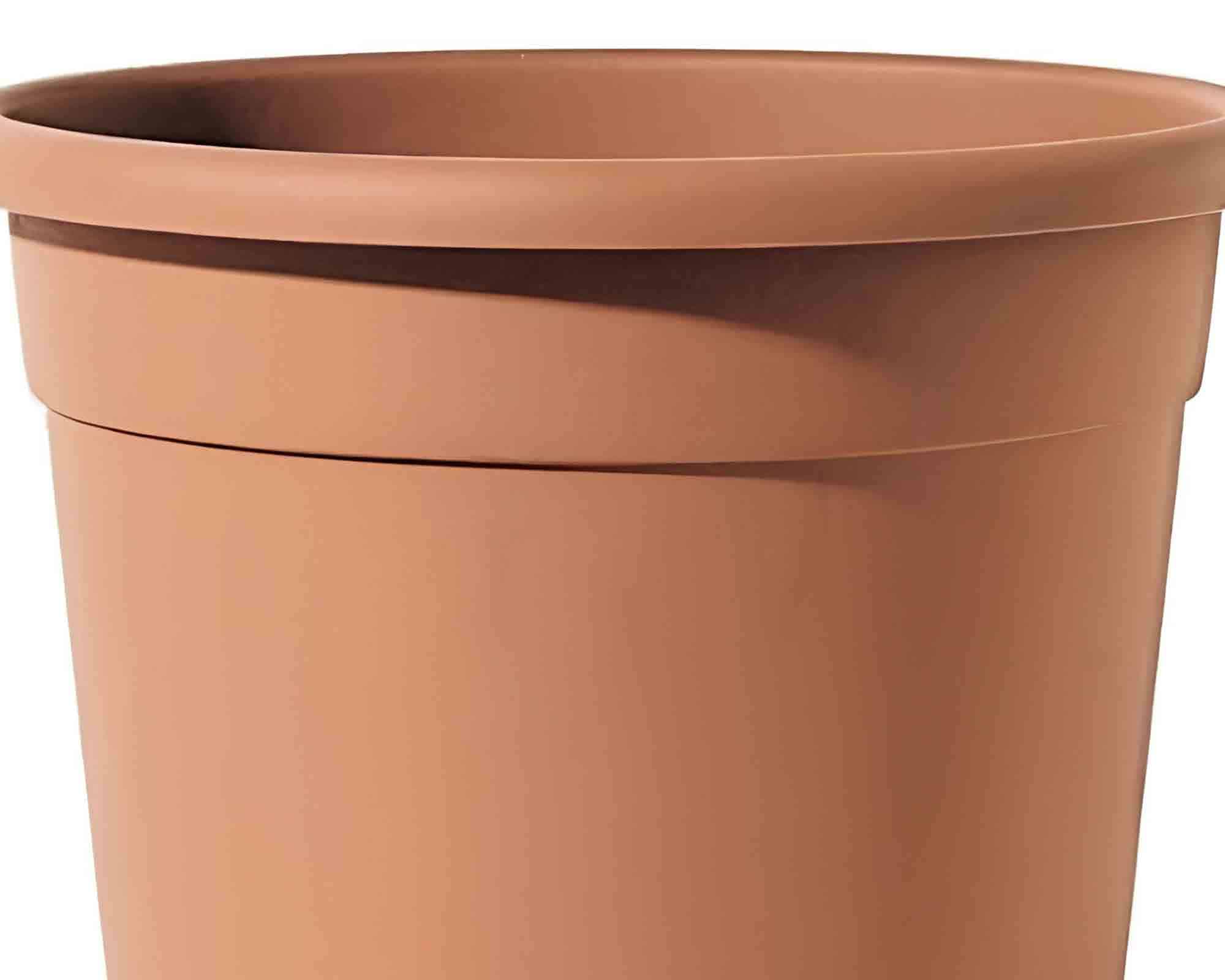 Vaso Cilindro Diana Terracotta D35cm in Plastica - immagine 2