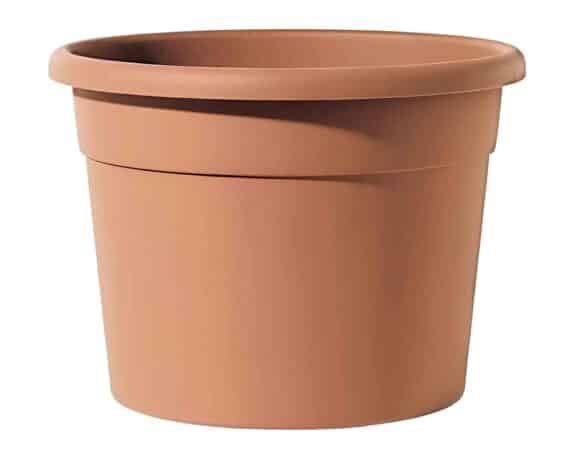 Vaso Cilindro Diana Terracotta D50cm in Plastica