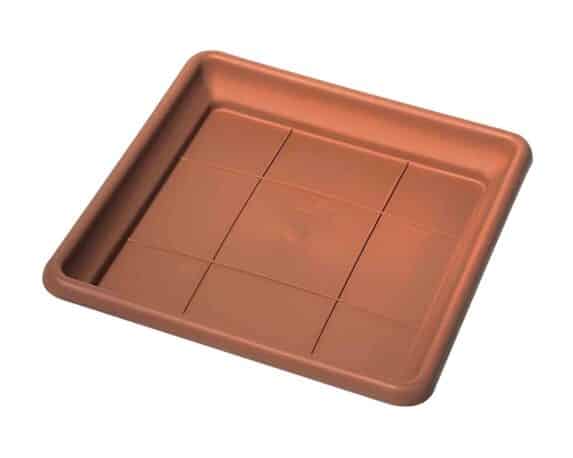 Sottovaso Dionisio Terracotta 22cm in Plastica