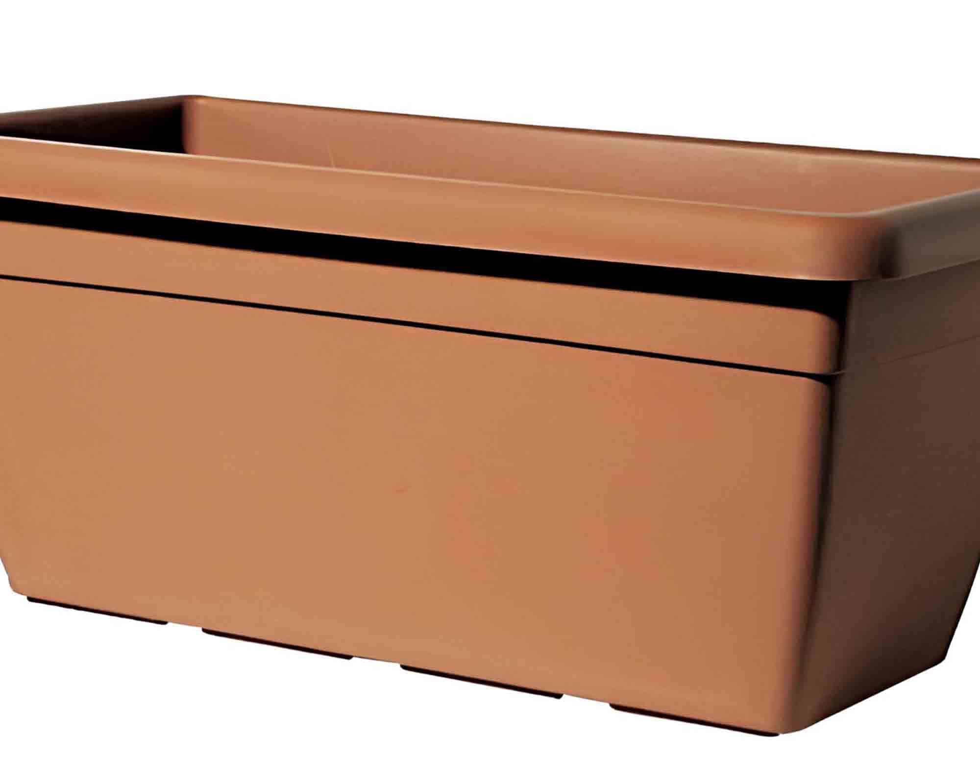 Cassetta Giunone Terracotta 50cm in Plastica - immagine 2