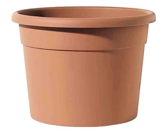Vaso Cilindro Diana Terracotta D80cm in Plastica