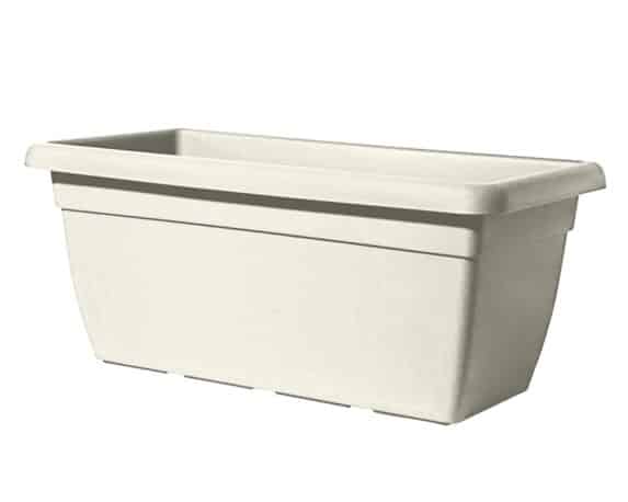 Cassetta Giunone Bianco Perla 100cm in Plastica