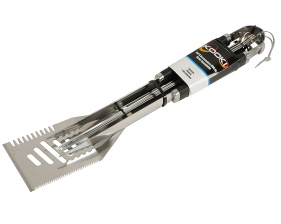 Set 6 Pz utensili per barbecue