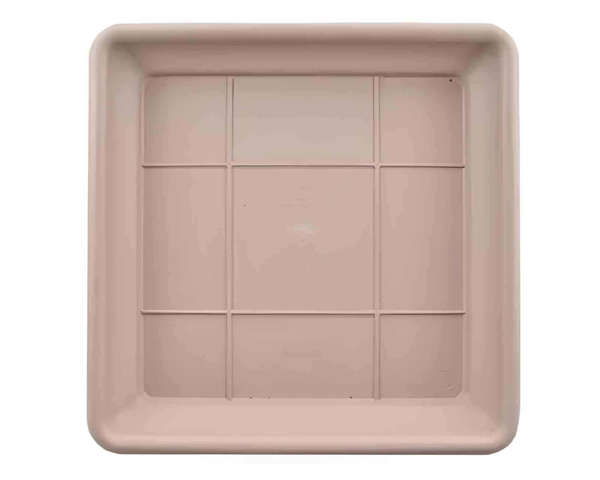 Sottovaso Dionisio Tortora 30cm in Plastica