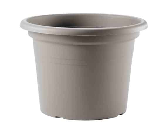 Vaso Cilindro Diana Tortora D18cm in Plastica