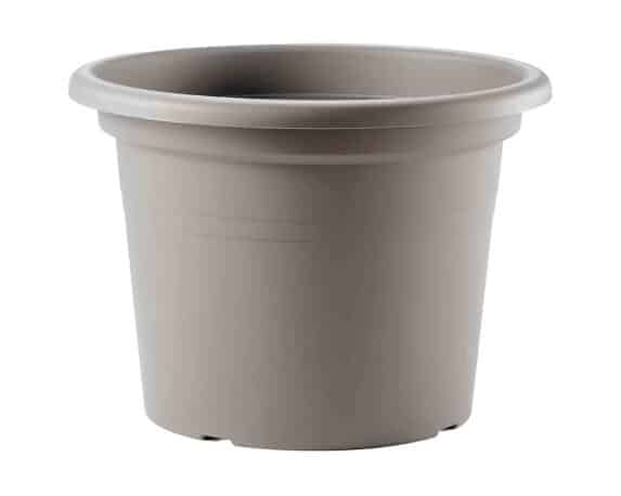 Vaso Cilindro Diana Tortora D25cm in Plastica