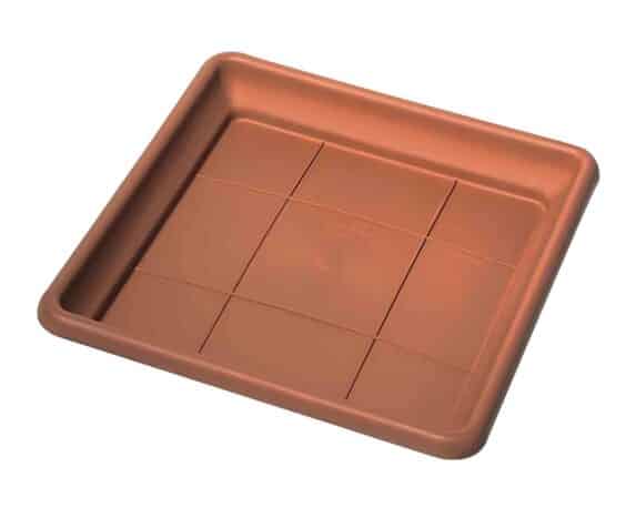 Sottovaso Dionisio Terracotta 25cm in Plastica