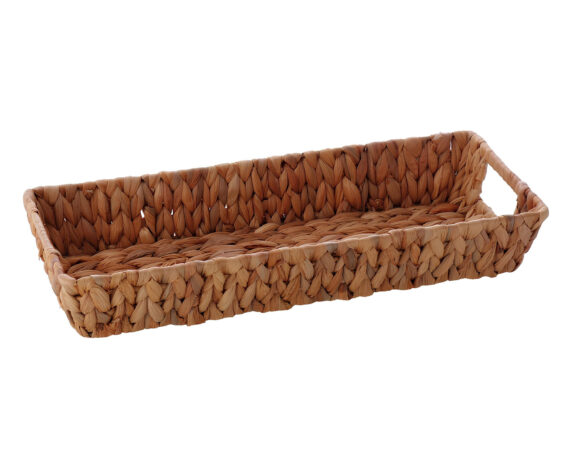 Vassoio Rettangolare Elkins 45×18,5×7,5cm in Giacinto d’Acqua