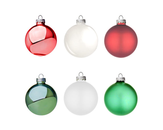 Box mix gamma jingle bells 12 sfere 60 mm