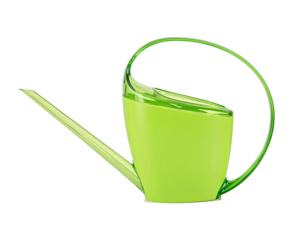 Annaffiatoio Loop Light Green in Plastica