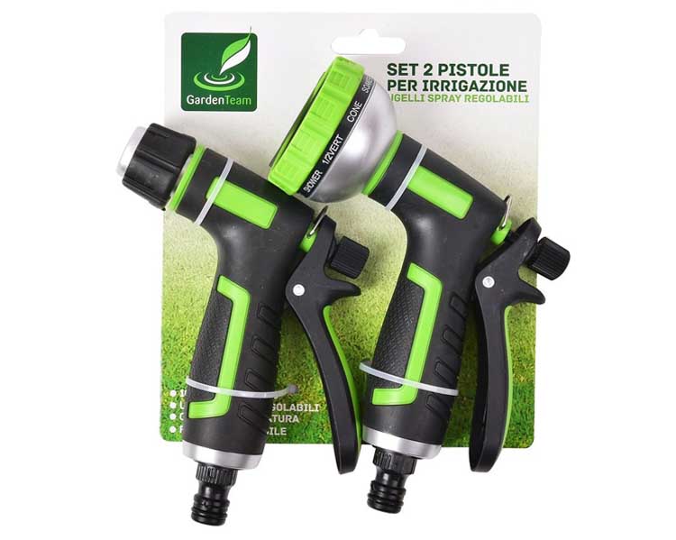 Set 2 Pz Pistole per Irrigazione in Alluminio - immagine 2