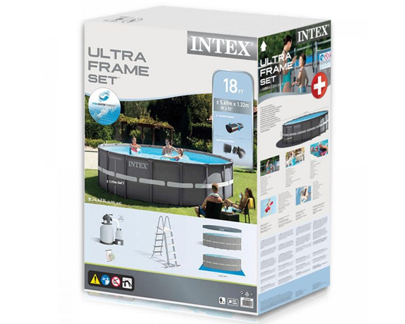 Piscina Ultra XTR Frame Ø549x132cm in PVC - immagine 5