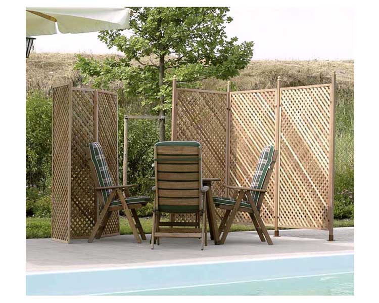 Traliccio Fisso 180x90cm in Legno - immagine 4