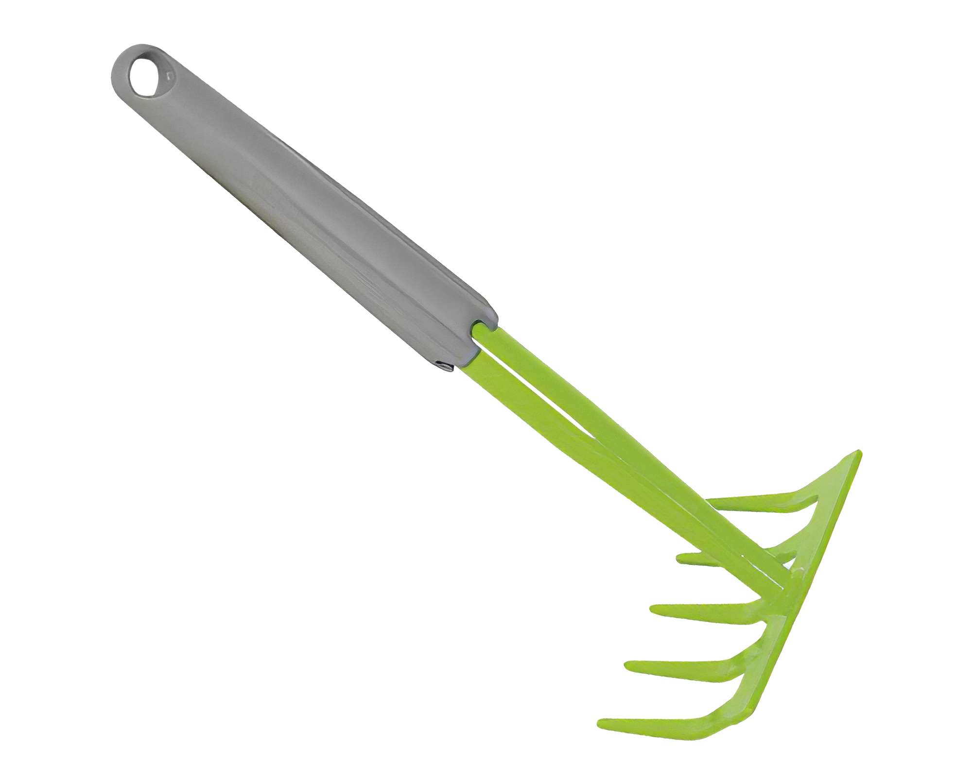 Rastrello a Denti Lunghi per Terreno in Alluminio, Acciaio e Gomma