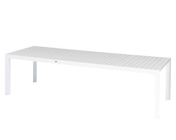 Set tavolo linosa 6 sedie c br bianco alluminio 3