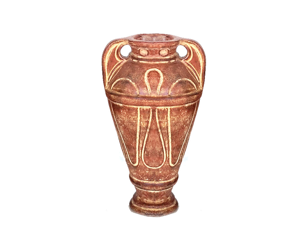 anfora jarron medium terracotta h25 vasie e coprivaso anfore vasi