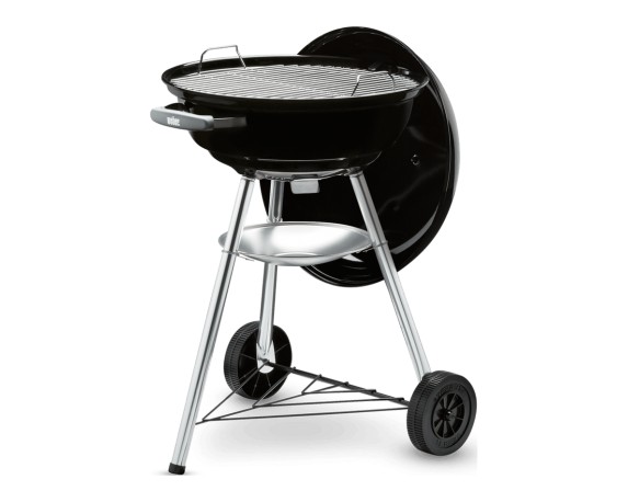 Barbecue Compact Kettle Colore Nero a Carbone 47cm in Acciaio - immagine 3