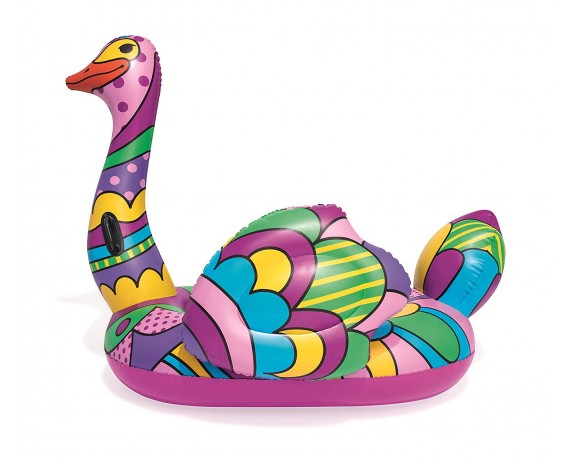 Cavalcabile pop struzzo gonfiabile - immagine 3