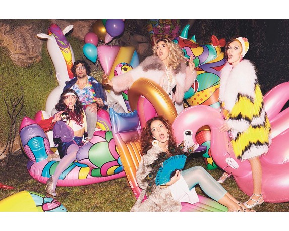 Cavalcabile pop struzzo gonfiabile - immagine 9