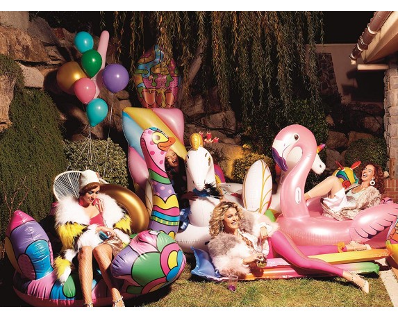 Cavalcabile pop struzzo gonfiabile - immagine 7