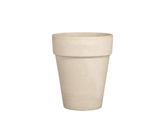 Vaso Flowerpot XL Granito D26cm in Terracotta