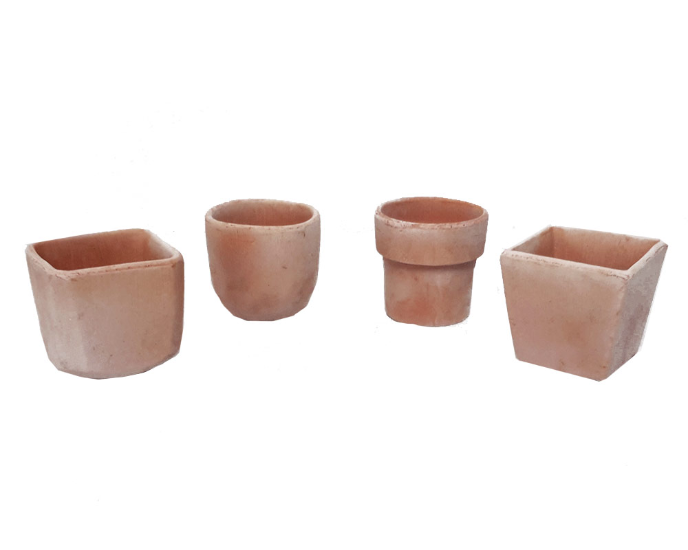 minivaso terracotta semplice 8cm corino bruna degrea vasi e coprivaso giardinaggio 1