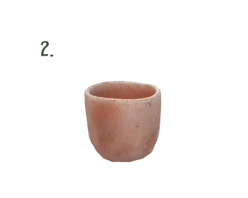 minivaso terracotta semplice 8cm corino bruna degrea vasi e coprivaso giardinaggio.2