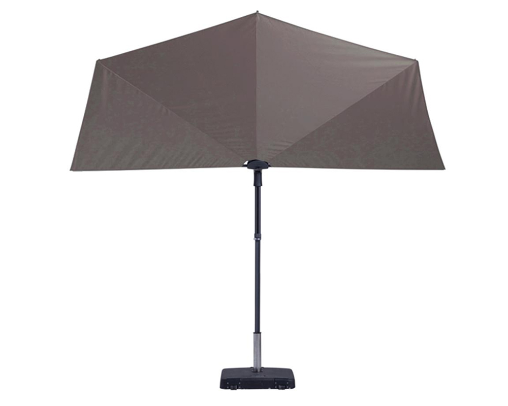 Ombrellone Sunwave 3x3 Antracite e Grigio in Alluminio e Poliestere - immagine 3