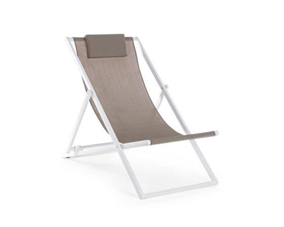 Sdraio taylor marrone/bianco