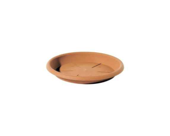 Sottovaso Eolo Terracotta 28cm in Plastica