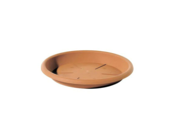 Sottovaso Eolo Terracotta 32cm in Plastica