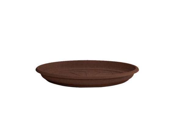 Sottovaso Naxos Tondo Bronzo D28cm in Plastica
