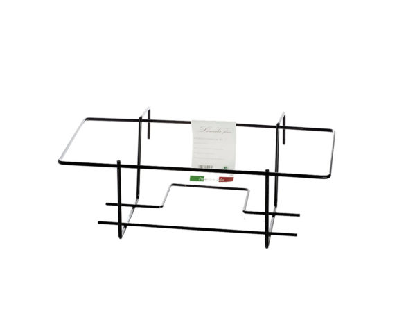 Supporto Portacassetta Linda Fissa 40cm in Ferro