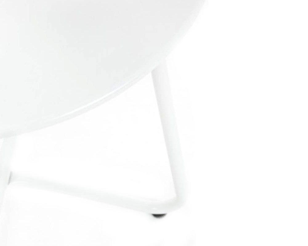 Tavolino basso wissant bianco d40 - immagine 2