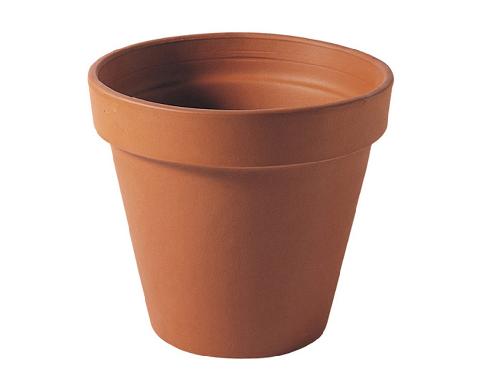 vaso Terra 37cm corino bruna degrea vasi e coprivaso giardinaggio