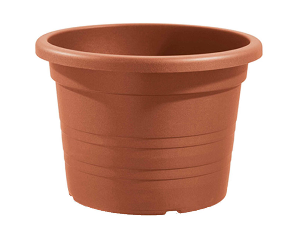 vaso cilindro 40 cm veca vasi e coprivaso giardino plastica 2 1