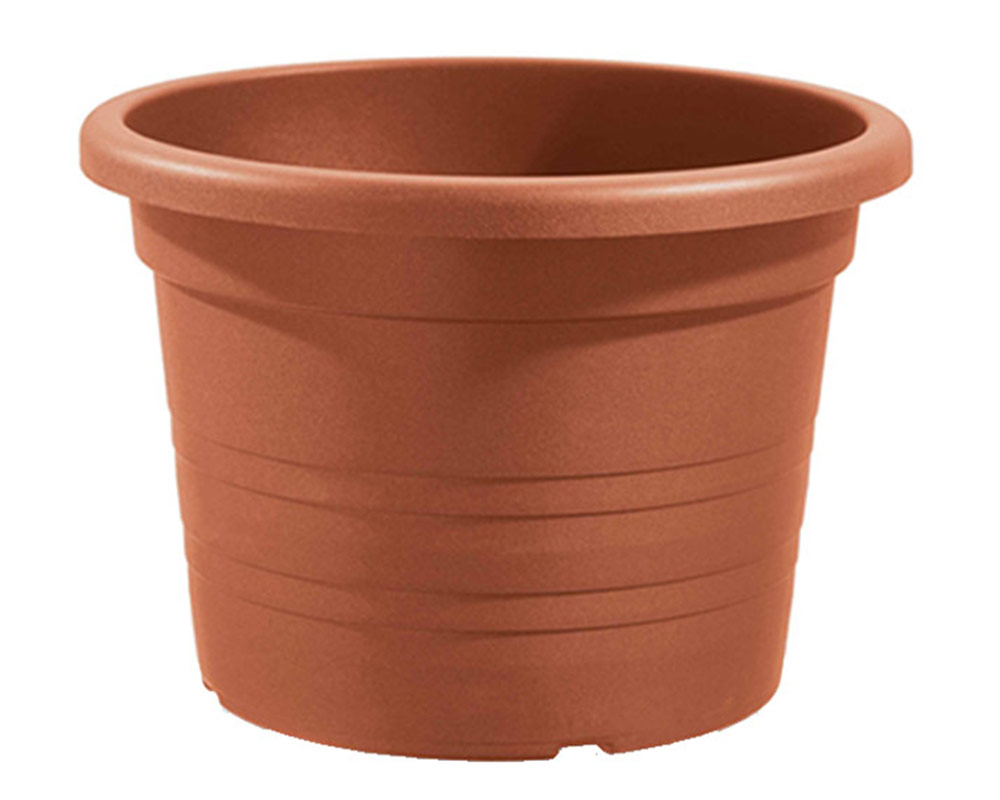 Vaso Cilindro Terracotta D80cm in Plastica