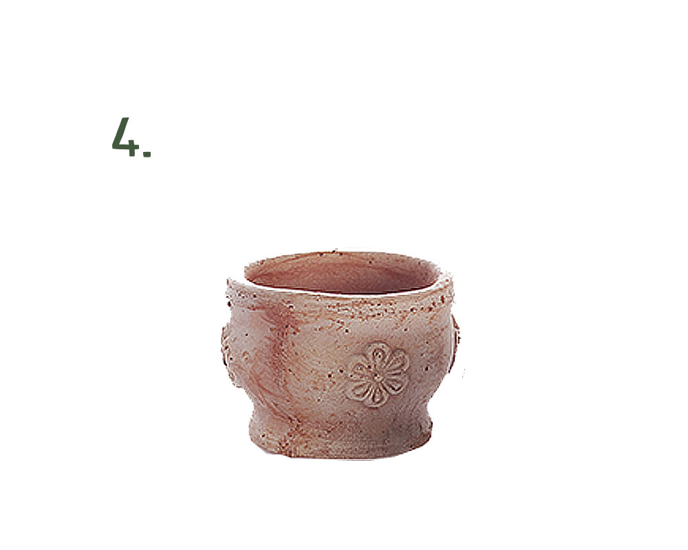 Vaso Baby Pot Impruneta D8cm in Terracotta - immagine 7