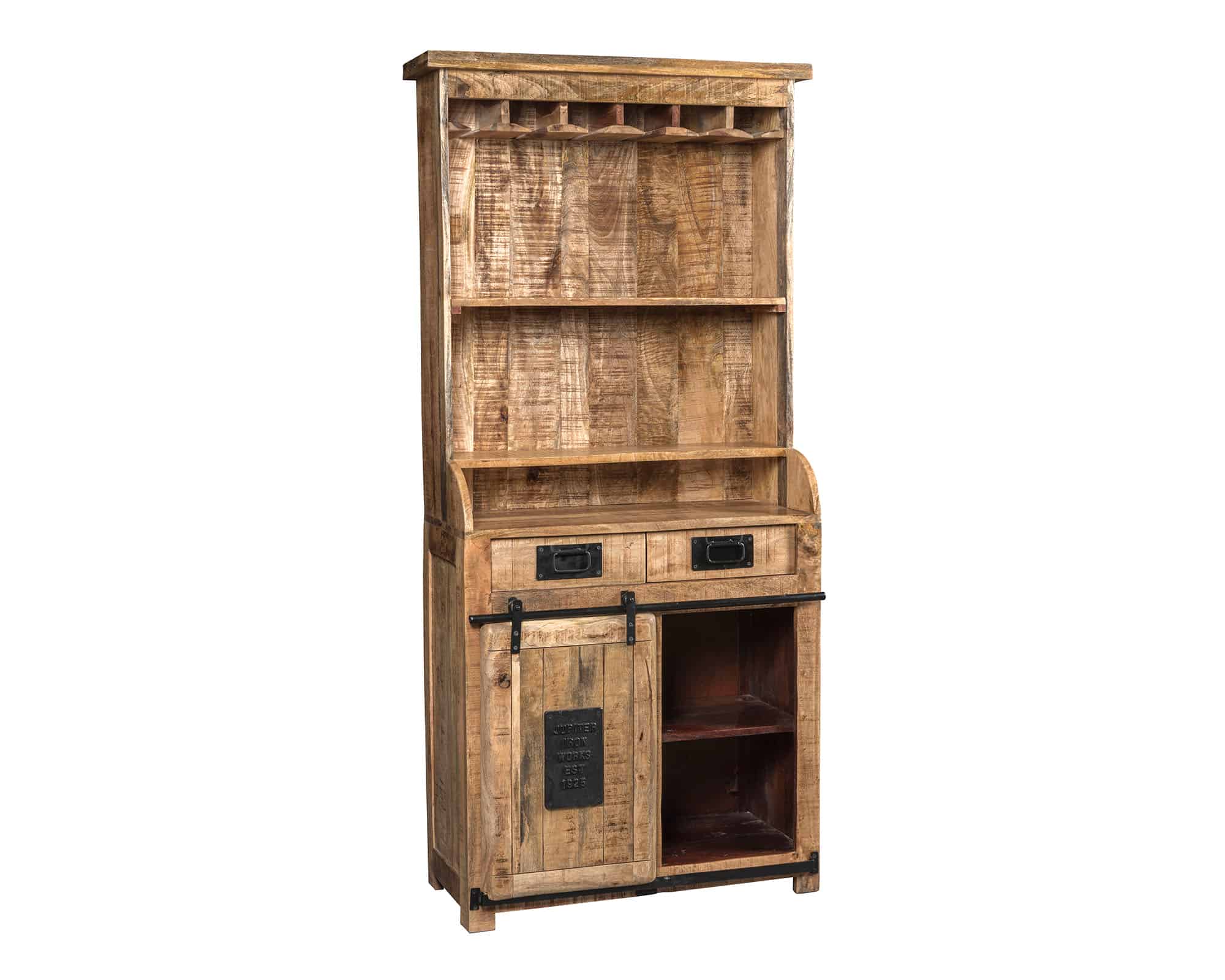 Mobile Bar Newport 90x38x190cm in Legno - Agora