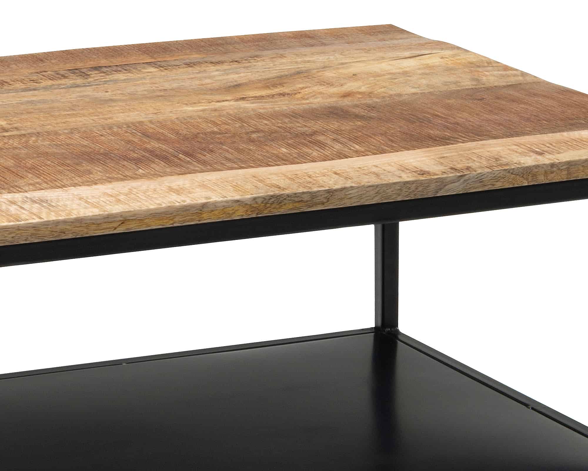 Tavolino Basso City 100x60x45cm in Legno - Agora - immagine 2