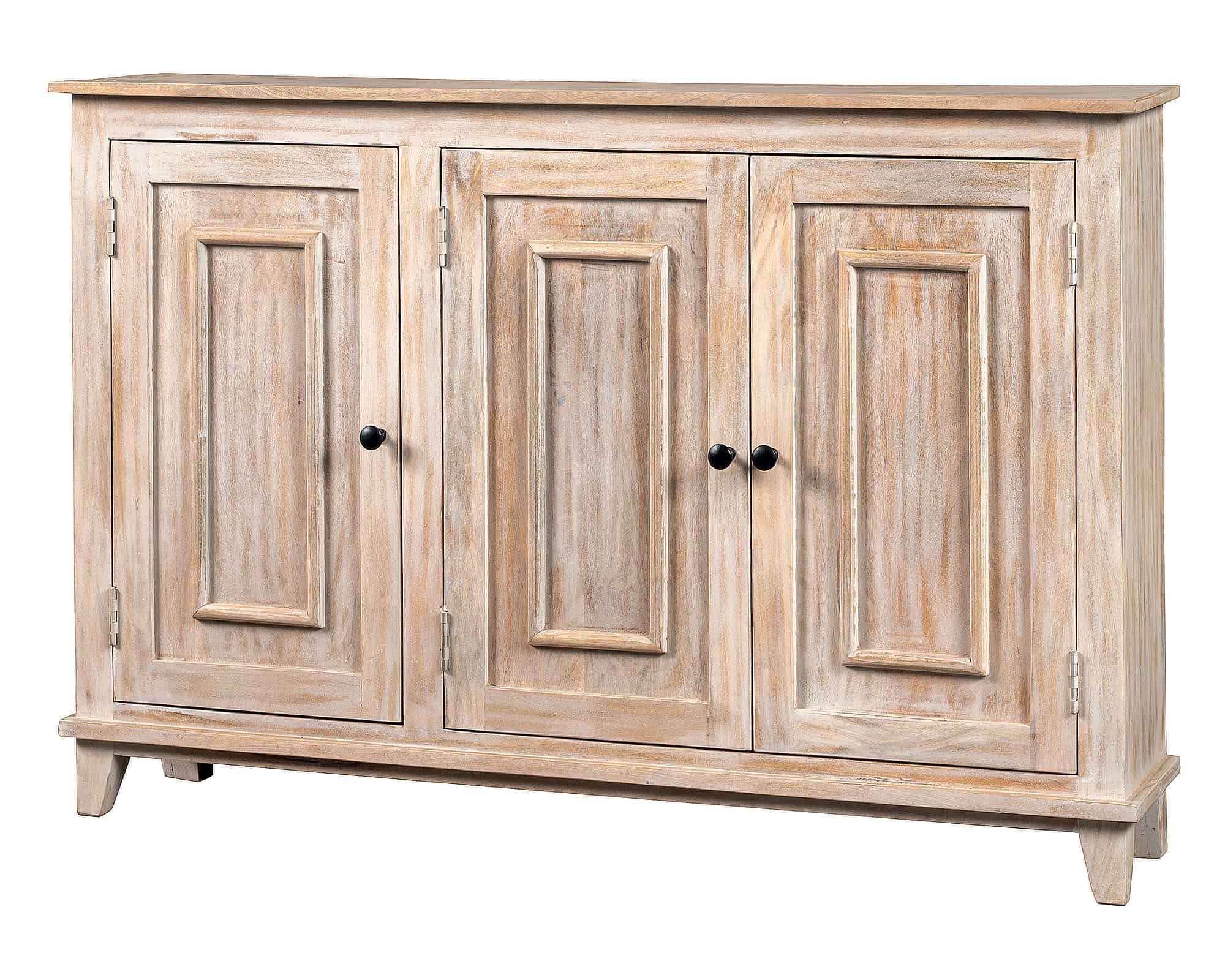 Credenza Provence con 3 Ante 130x25x90cm in Legno – Agora