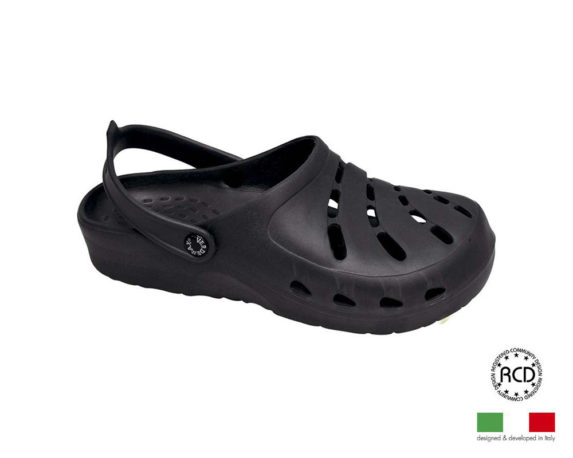 Zoccolo Forato Nero Taglia 41-42 in Gomma