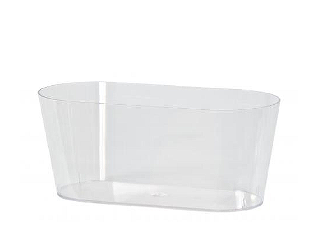 Cassetta Porto Trasparente 30x14cm in Plastica