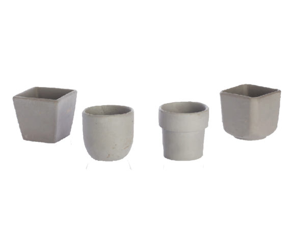 Vasetti Mignon D6cm in Cemento