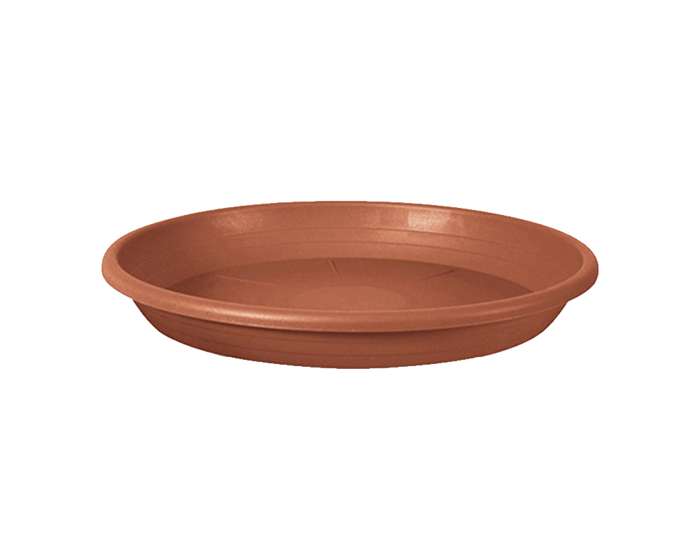 Sottovaso Cilindro D56cm Terracotta in Plastica