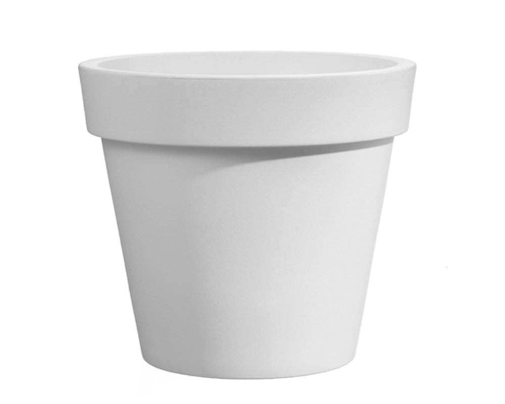 vaso easy 55 cm bianco veca vasi e coprivaso giardino plastica 1