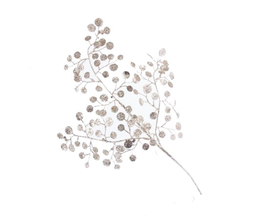 Ramo lunaria glitter champagne