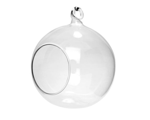 Sfera 120mm portalumino trasparente