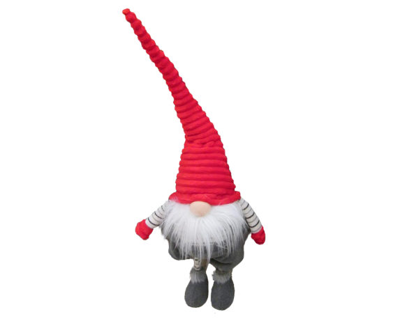 Gnomo nasone 96h rosso/grigio